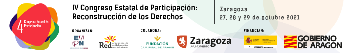 4 Congreso Estatal de Participación de personas en situación de pobreza y exclusión social